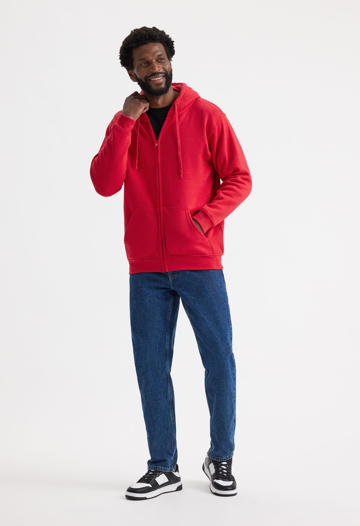 Adults Classic Full Zip Hooded Sweatshirt