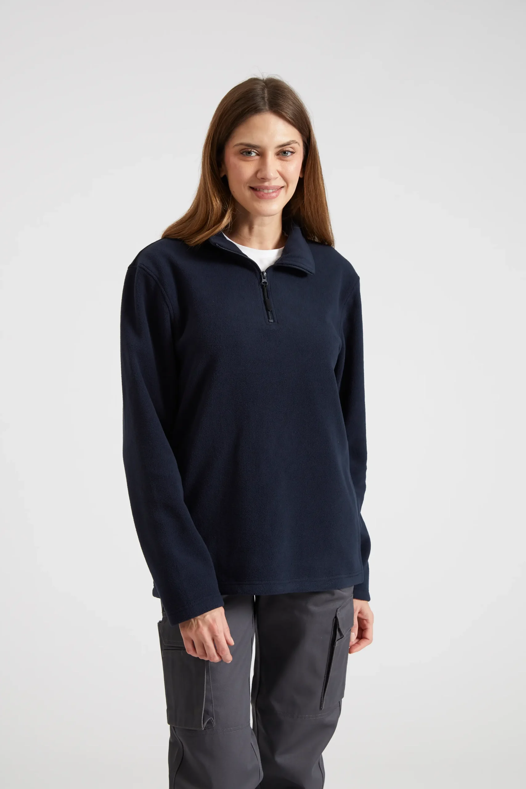 Lightweight Quarter Zip Microfleece Jacket