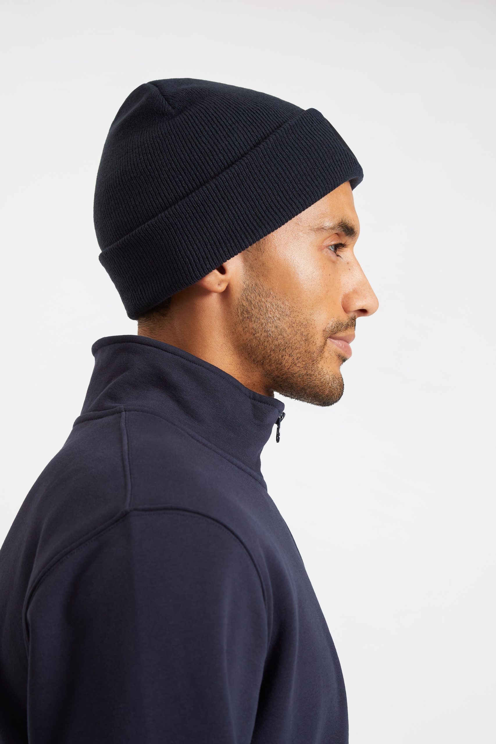 Circular Patch Beanie